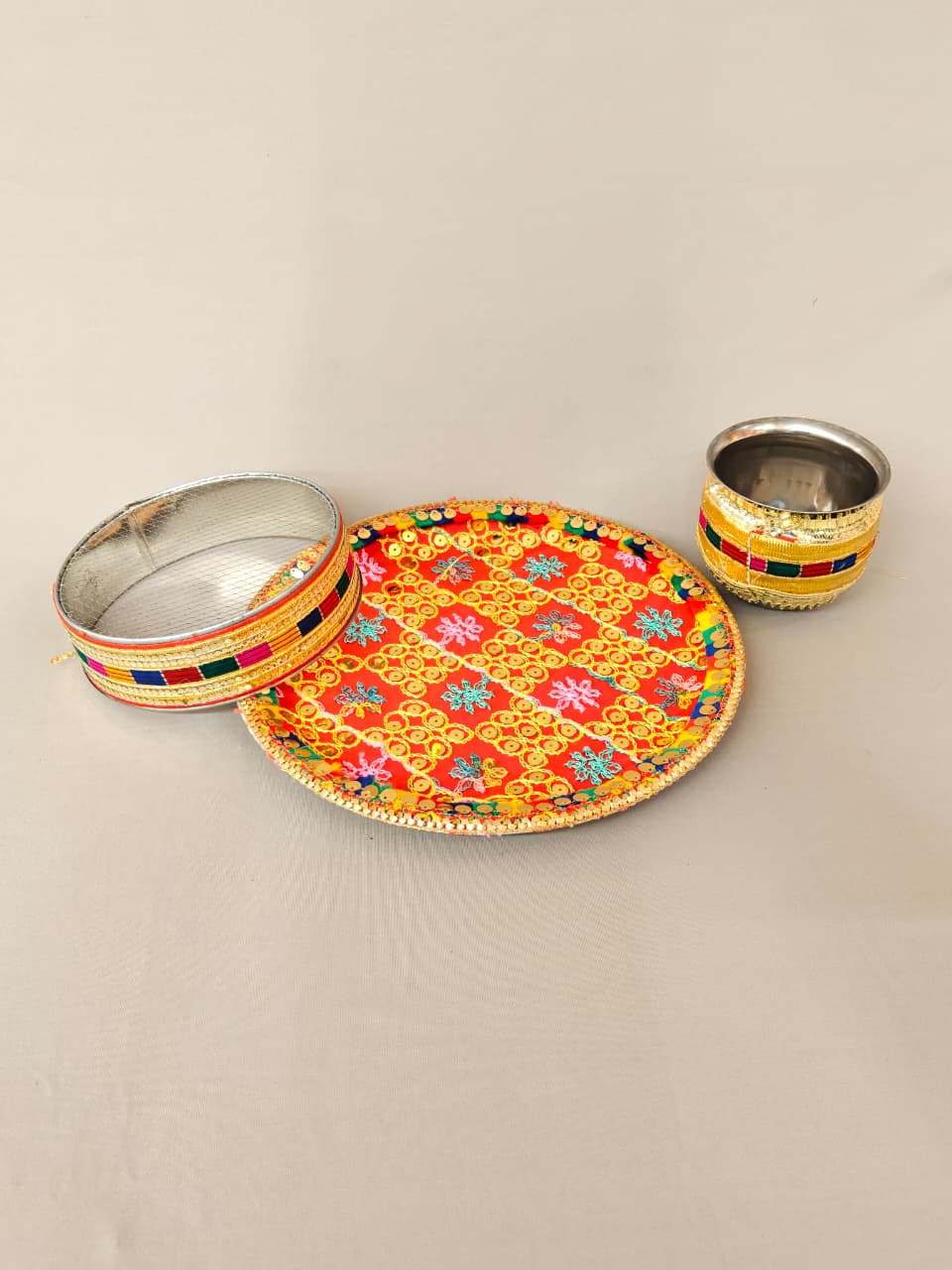 Karvachauth Pooja Thali Set